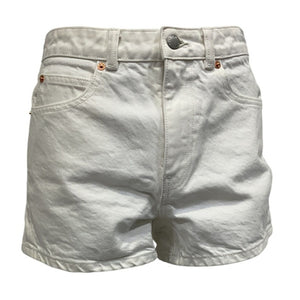 Alexander Wang Classic White Shorty High Rise Shorts Size 26