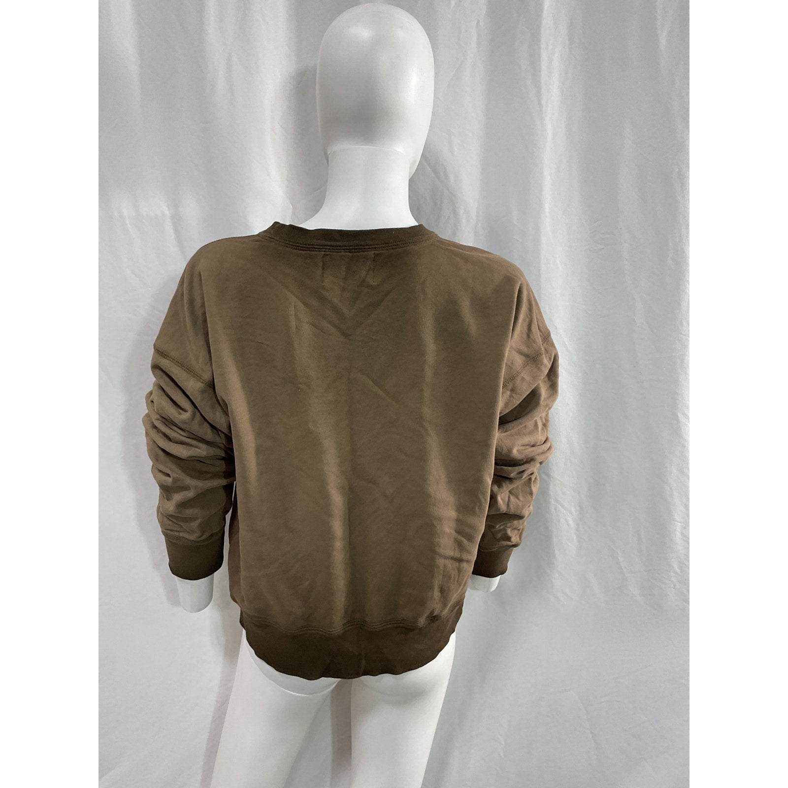 Isabel Marant �toile 'Mobyli' Brown French Terry Crewneck Sweatshirt Size 38