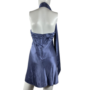 Cinq à Sept Satin Purple Dinah Dress Size 0
