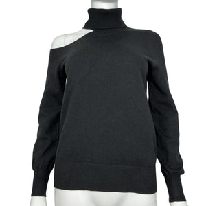 L'Agence Sleek Black Easton Pullover Size S