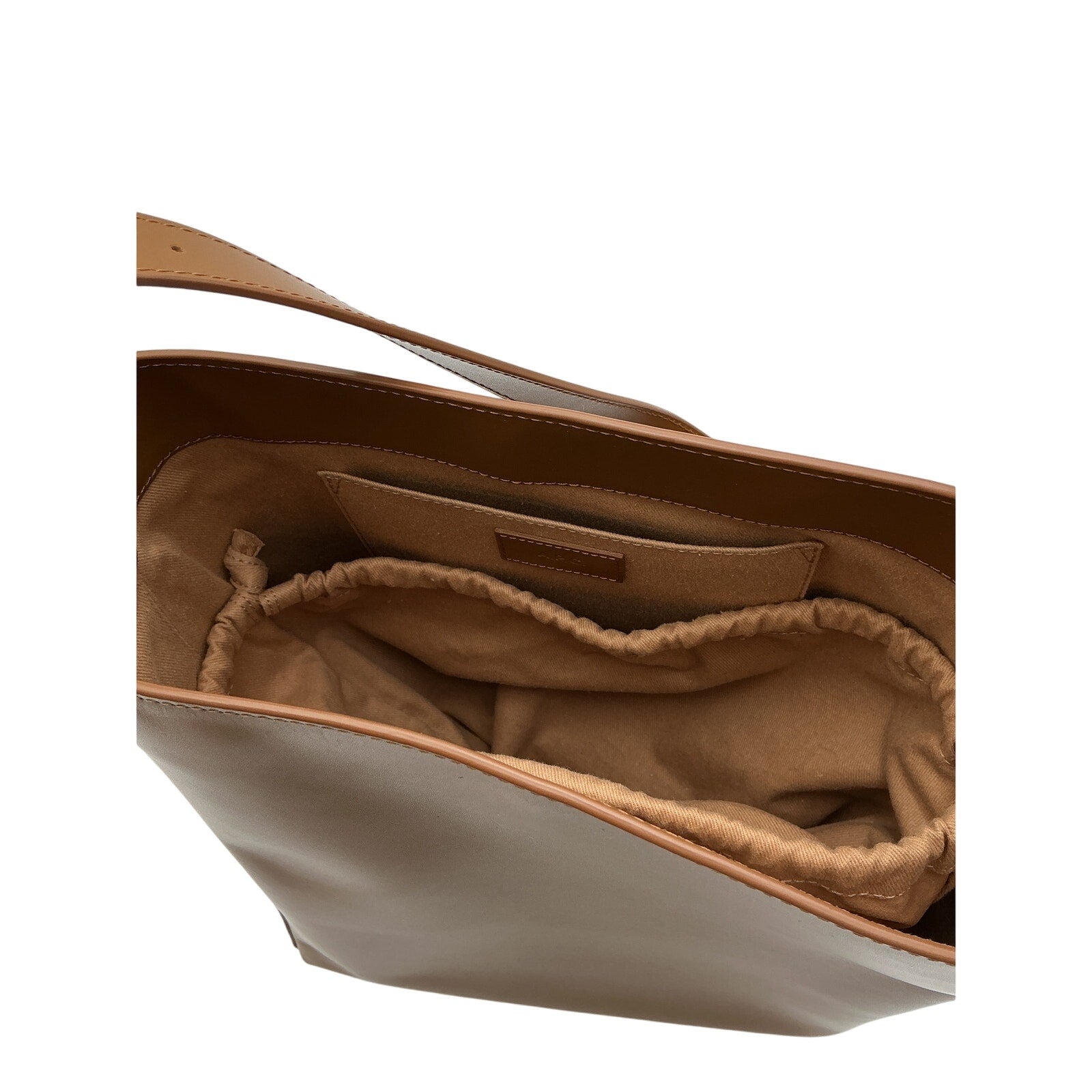 A.P.C. 'Virginie' Brown Leather Bag