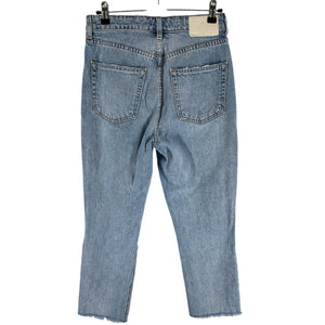 Grlfrnd Distressed Blue Karolina Petite Denim Jeans Size 26
