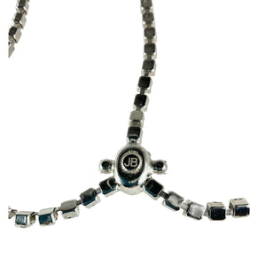 Jennifer Behr Sparkling Silver Alice Necklace