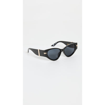 Le Specs X 'Missoma' Black Scorpius Ridge Sunglasses Size OS