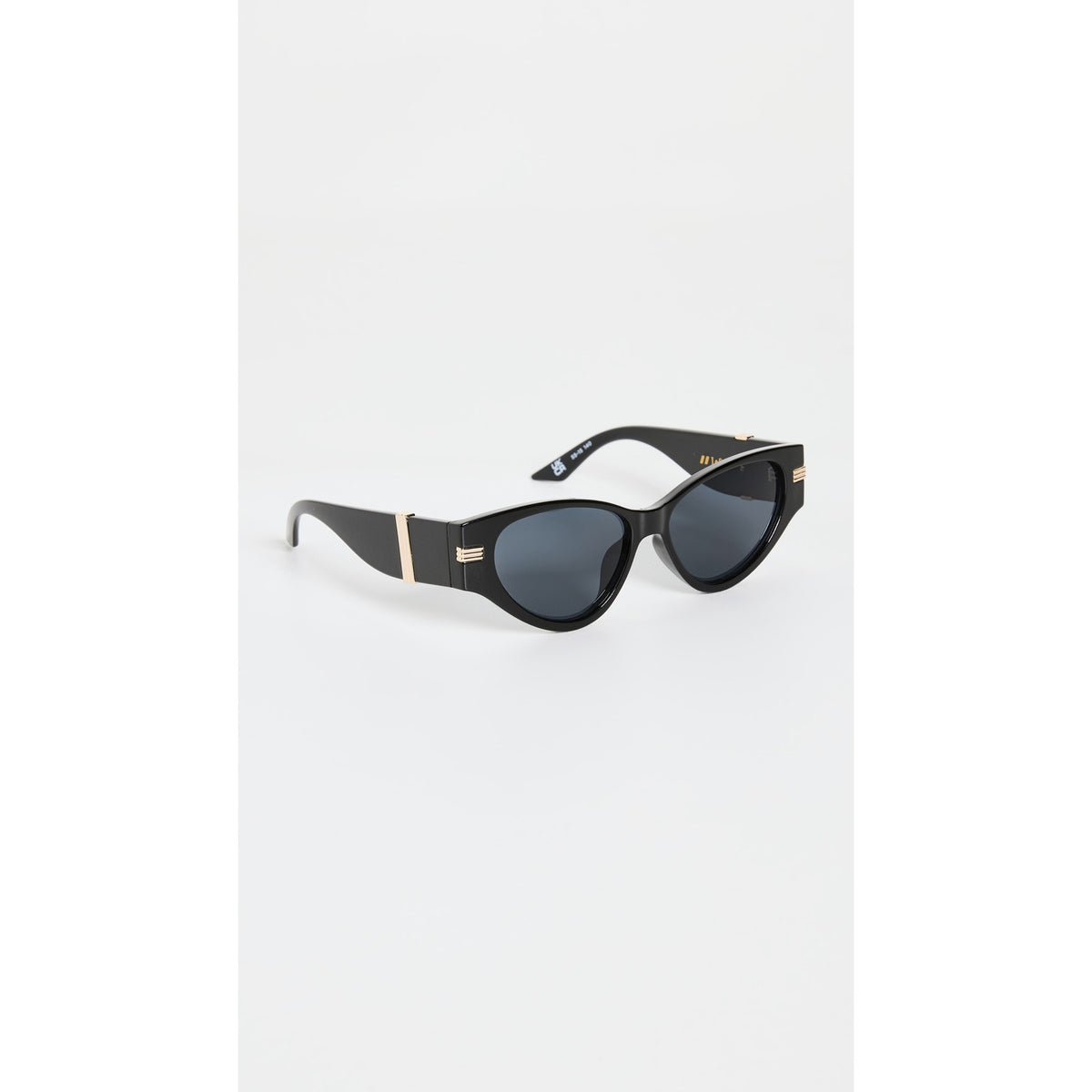 Le Specs X 'Missoma' Black Scorpius Ridge Sunglasses Size OS