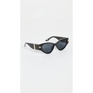 Le Specs X 'Missoma' Black Scorpius Ridge Sunglasses Size OS