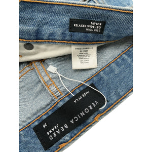 Veronica Beard Relaxed Blue Taylor Denim Jeans Size 28