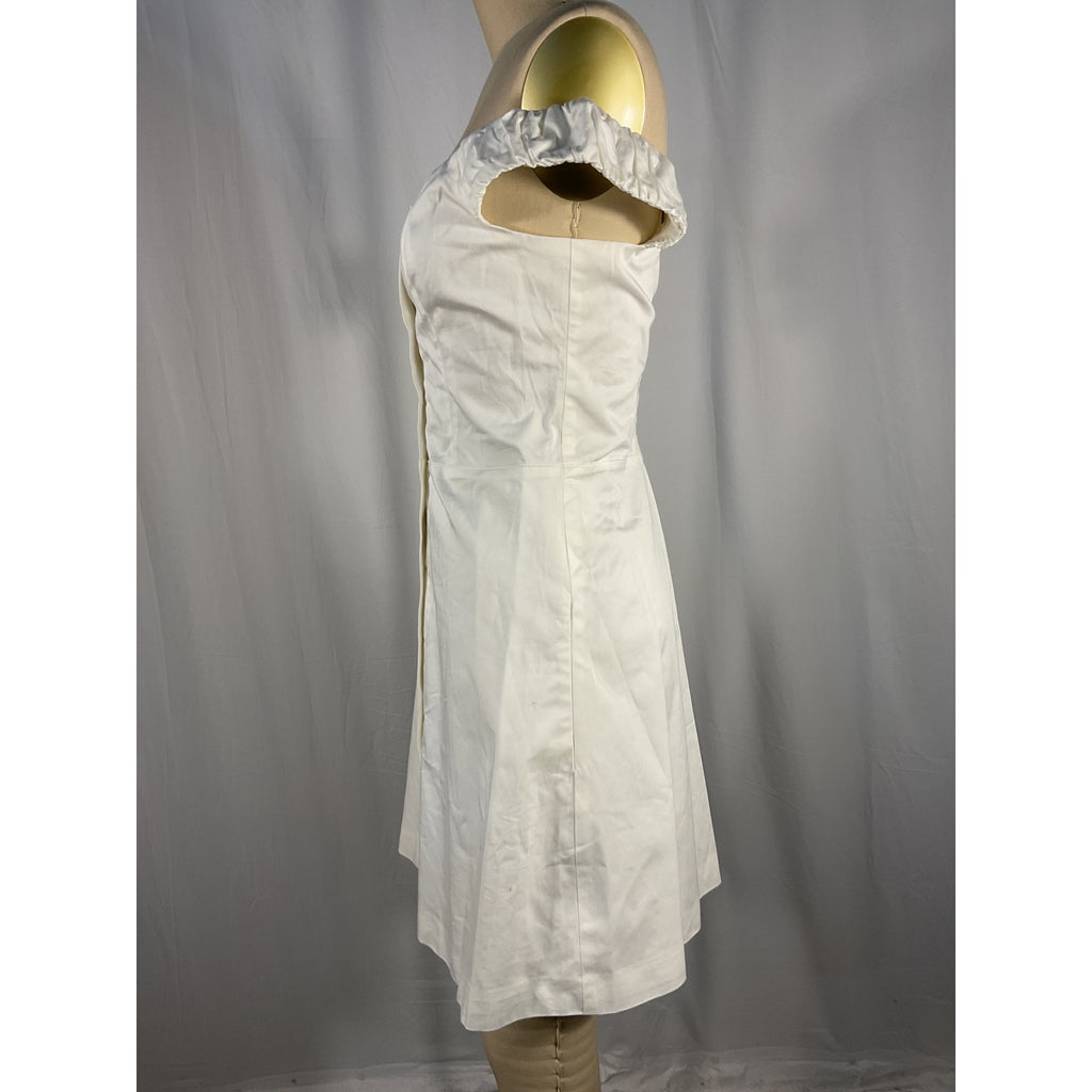 Favorite Daughter 'The Lovesick' White Poplin Mini Dress Size 8 - NWT