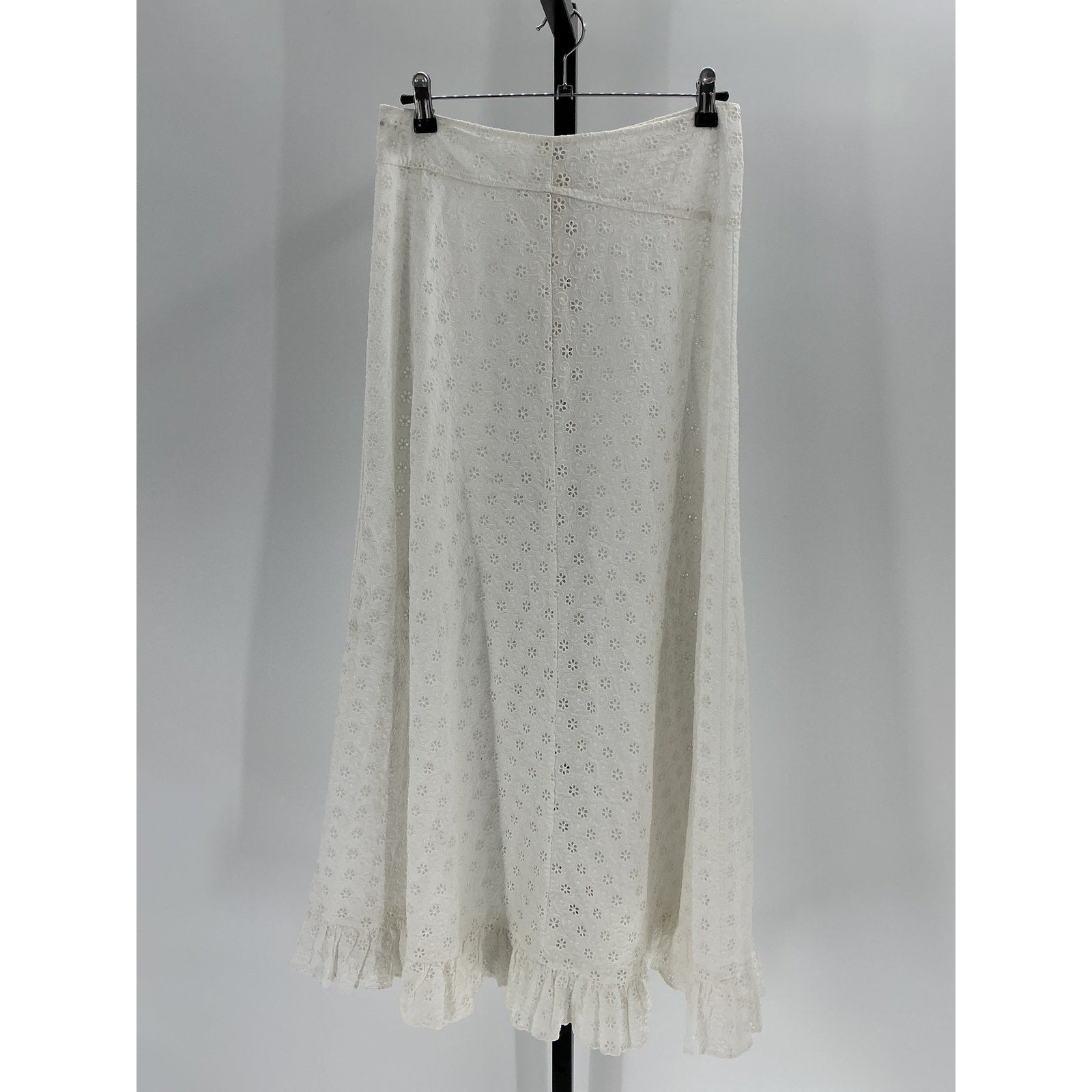 D�en 'Rieti' White Skirt Size M