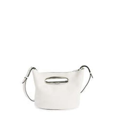 Rag & Bone 'Belize' White Leather Clutch