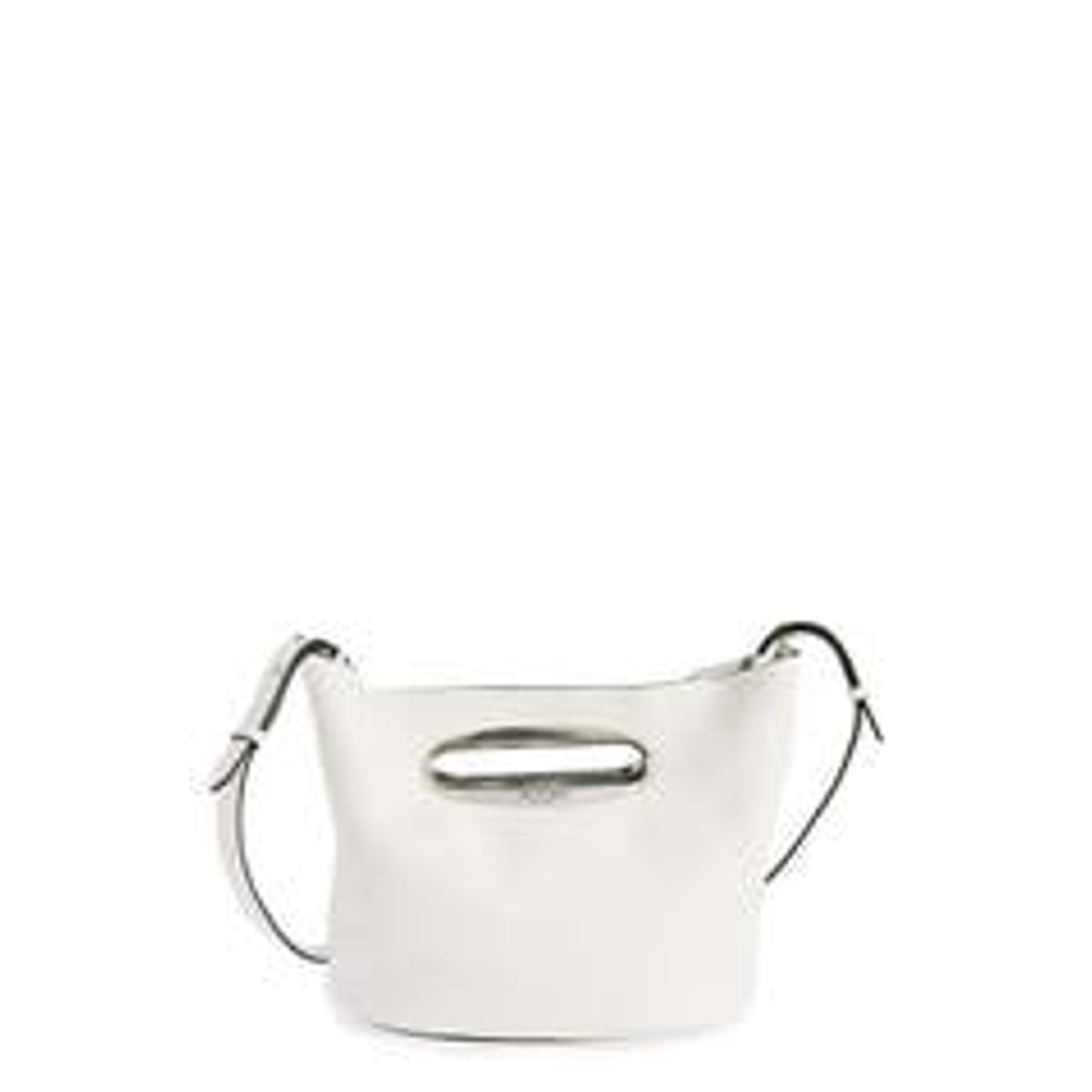 Rag & Bone 'Belize' White Leather Clutch