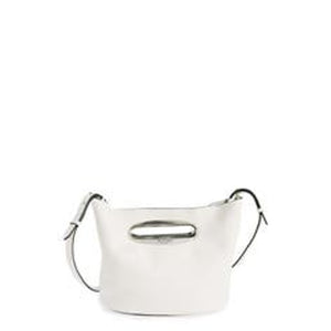 Rag & Bone 'Belize' White Leather Clutch