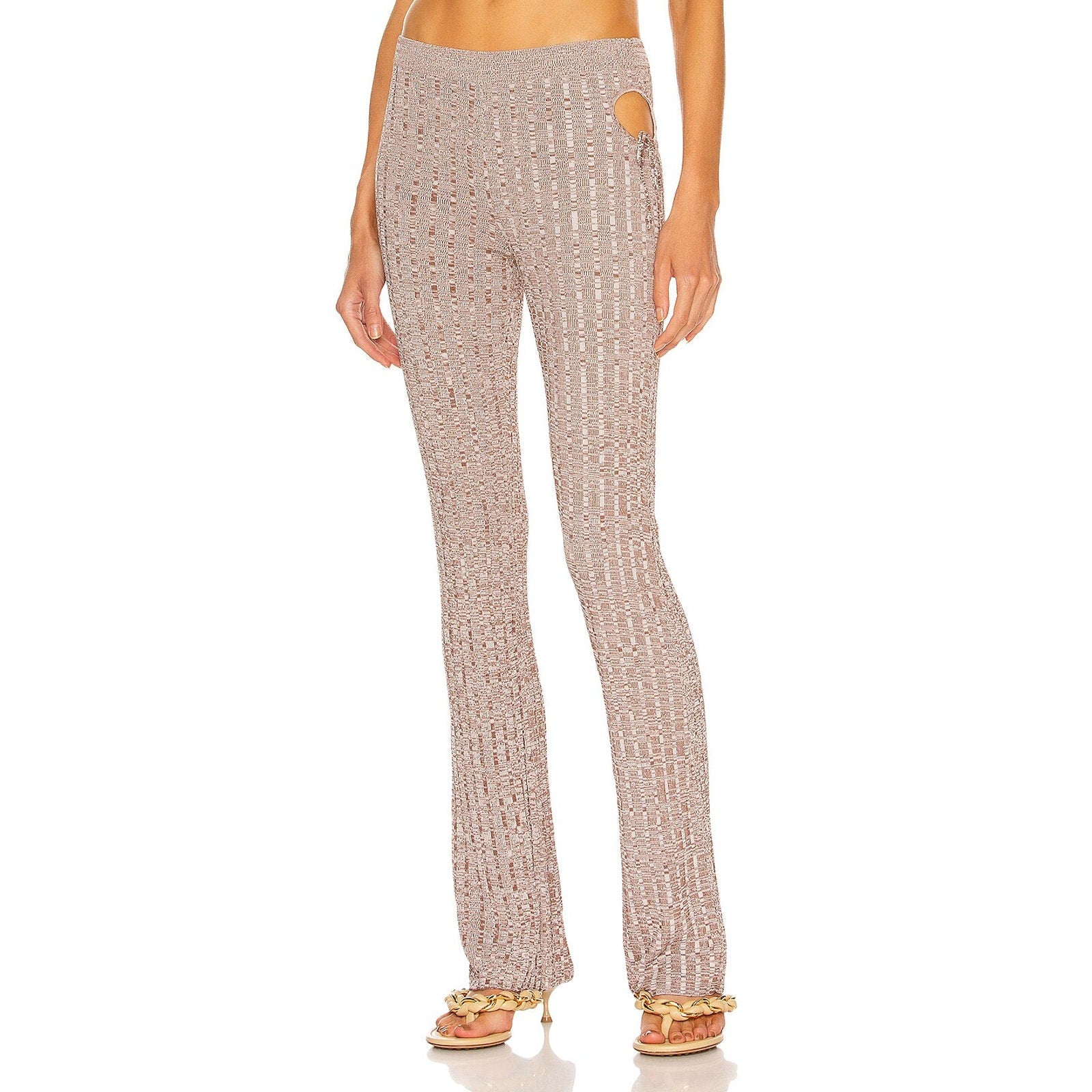 Aya Muse 'Emzar' Brown Knit Pant Size M