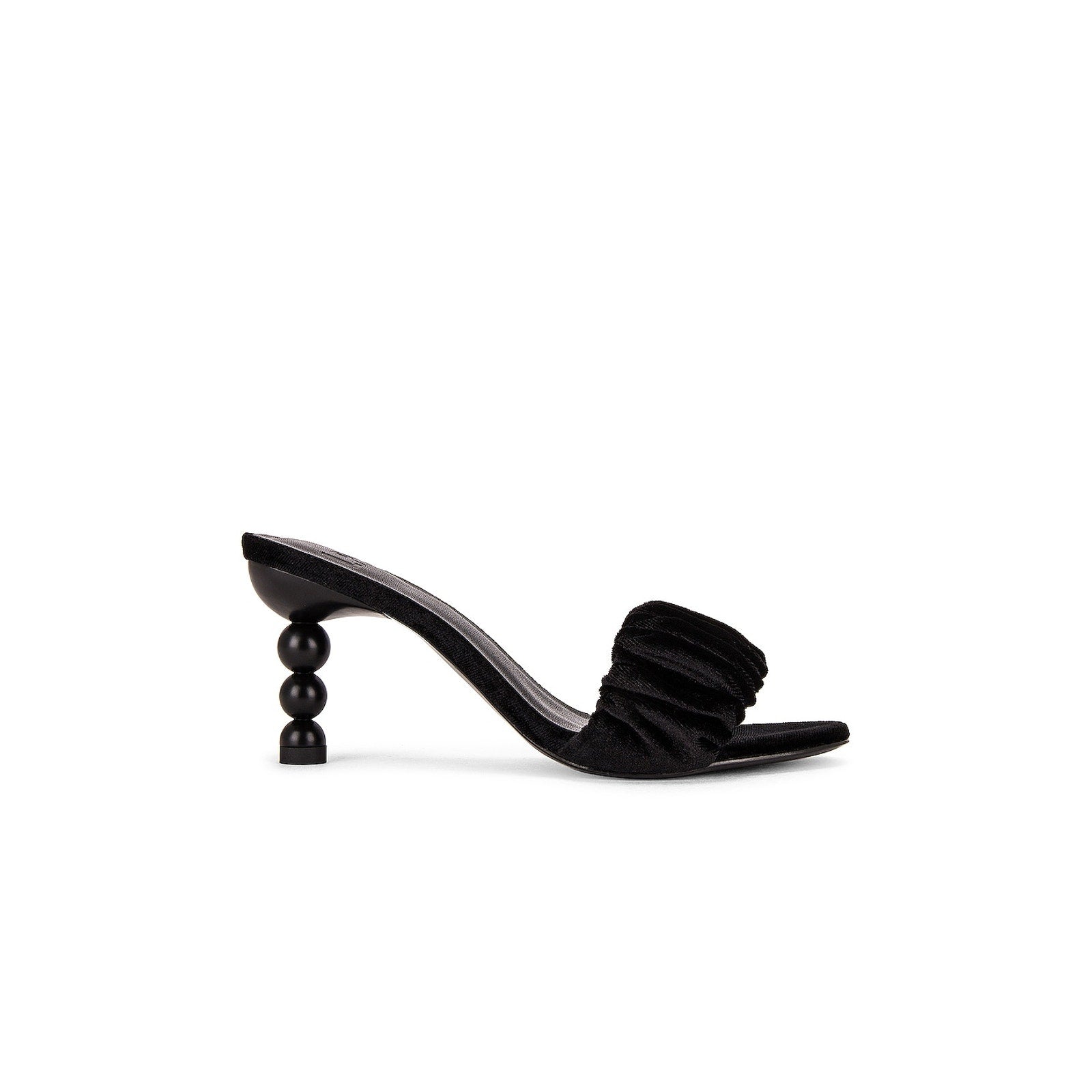 Lpa 'Lia' Black Leather Heel Size 7.5