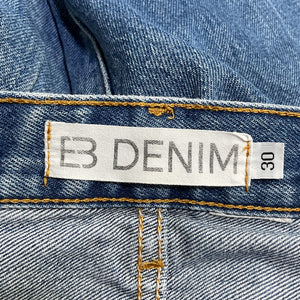 Eb Denim High Rise Blue Split Hem Og Denim Jeans Size 30