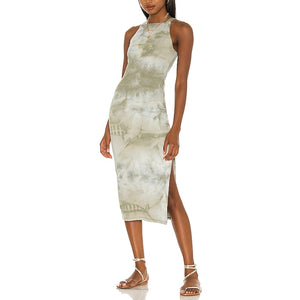 House Of Harlow 1960 'Tali' Green Midi  Dress Size S