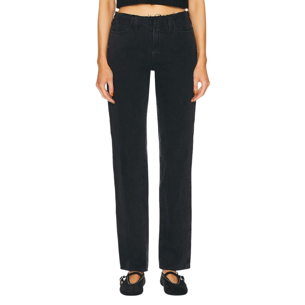Slvrlake Classic Black Sophie Long Denim Jeans Size 26