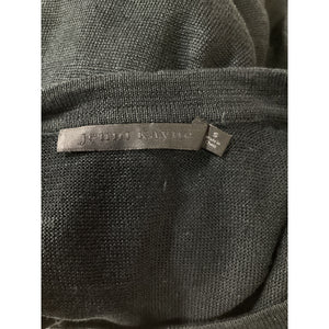 Jenni Kayne Black Linen Short Sleeve T-Shirt Dress Size S