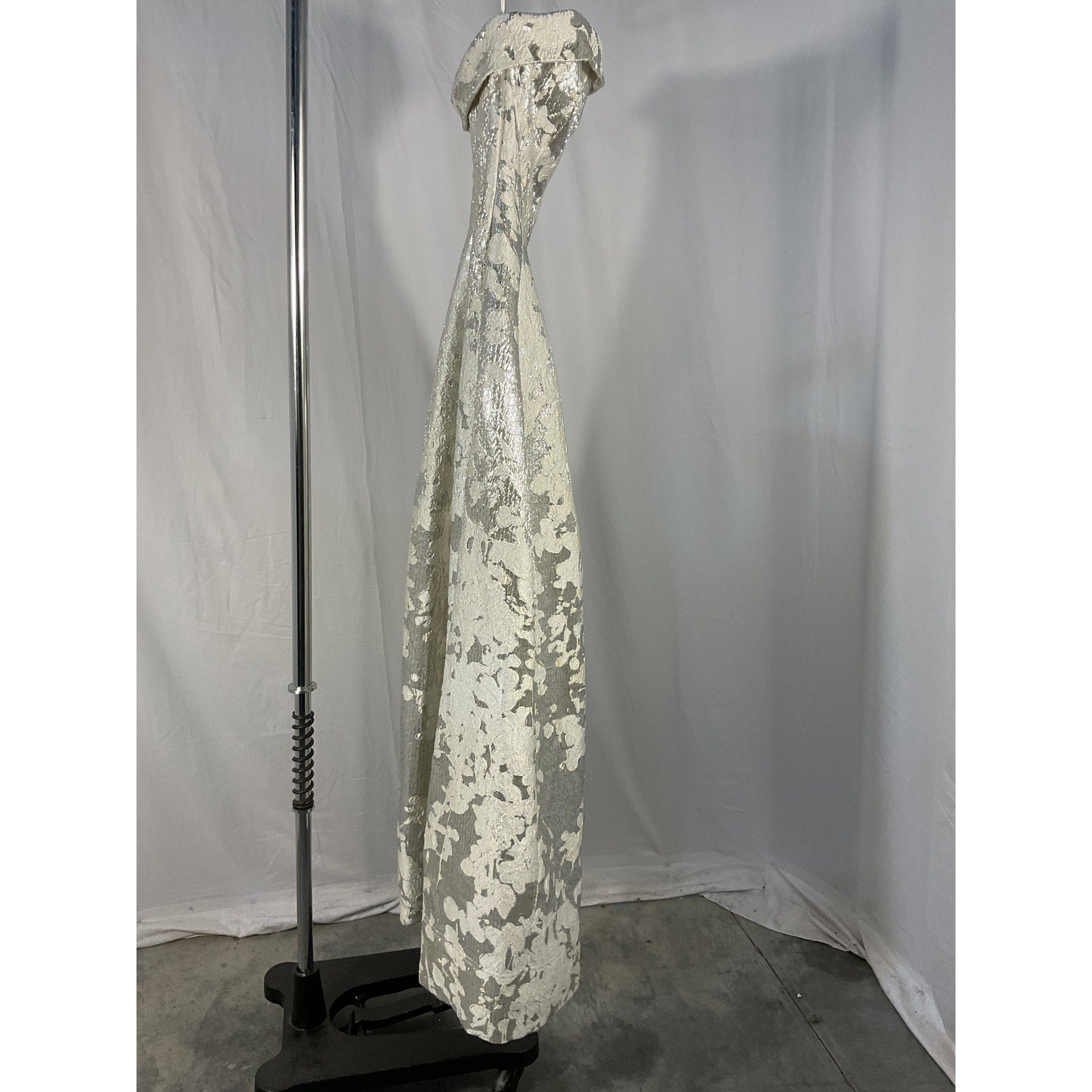 Simkhai 'Octavia' Silver Gown Size 0