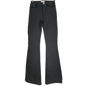 Frame Sleek Black Le High Flare Denim Jeans Size 25