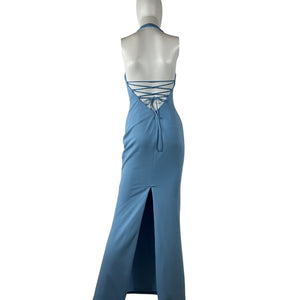 Katie May 'Piper' Blue Polyester Gown Size S