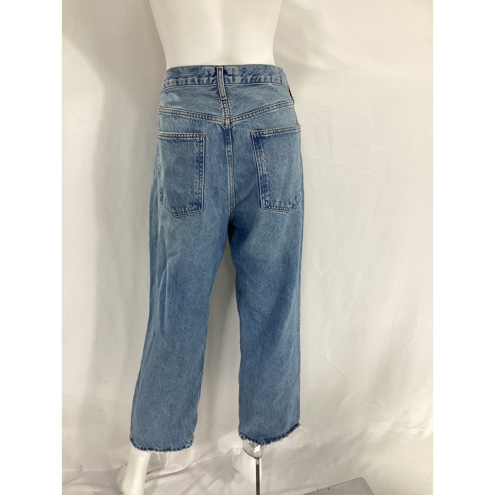 Agolde '90s' Blue Crop Denim Jeans Size 31