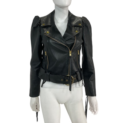 Retrofête Sleek Black Tai Jacket Size S