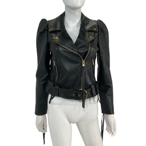 Retrofête Sleek Black Tai Jacket Size S