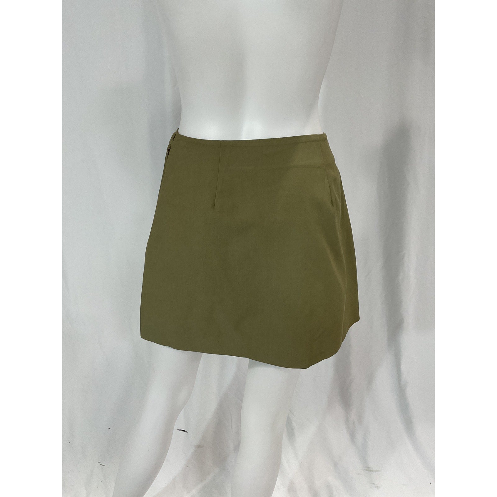 Cult Gaia 'Tov' Green Wrap Mini Skirt Size XS