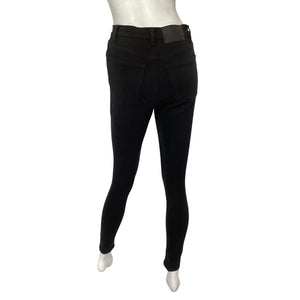 Grlfrnd High Rise Black Kennedy Denim Jeans Size 25