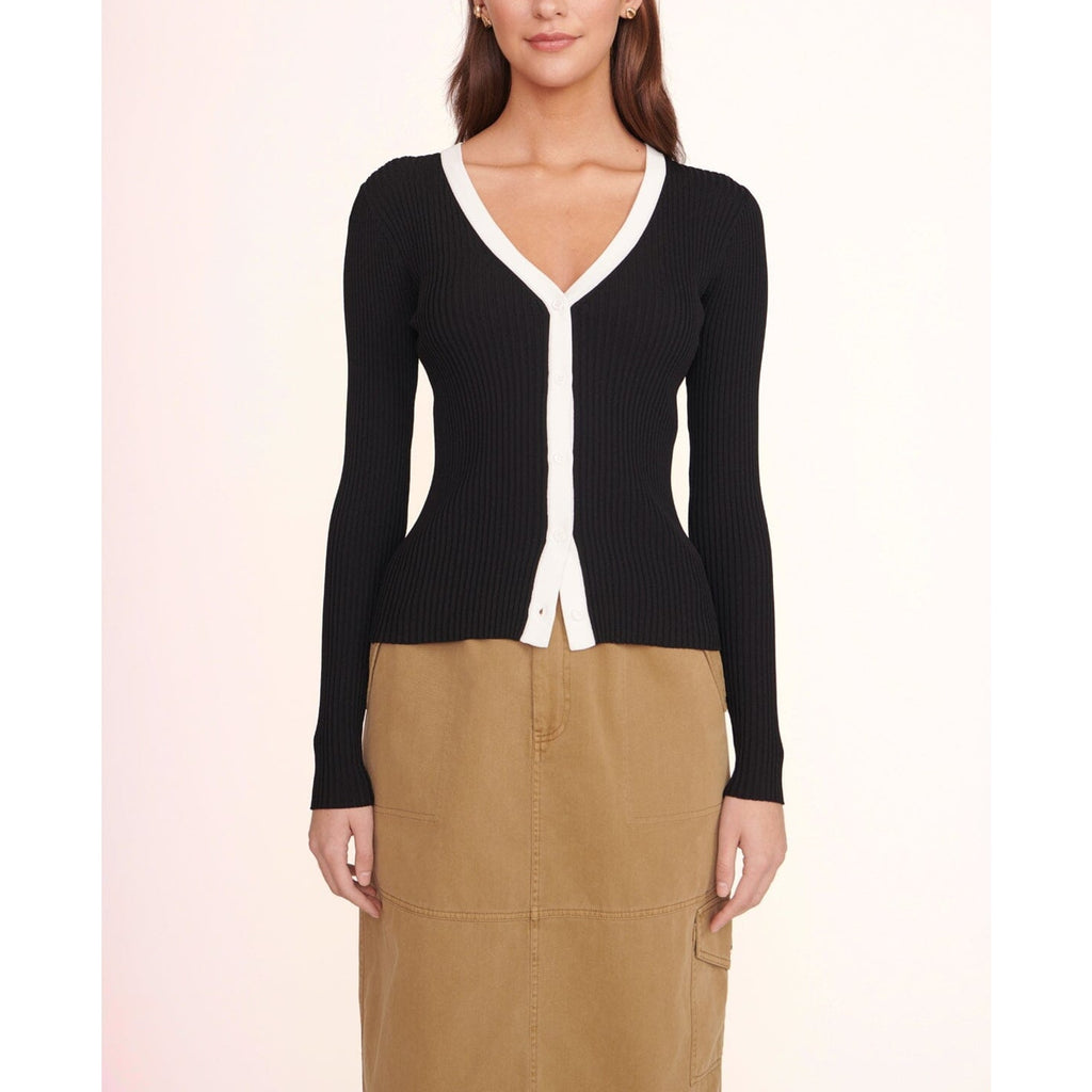 Staud Cargo Black Viscose Sweater Size L