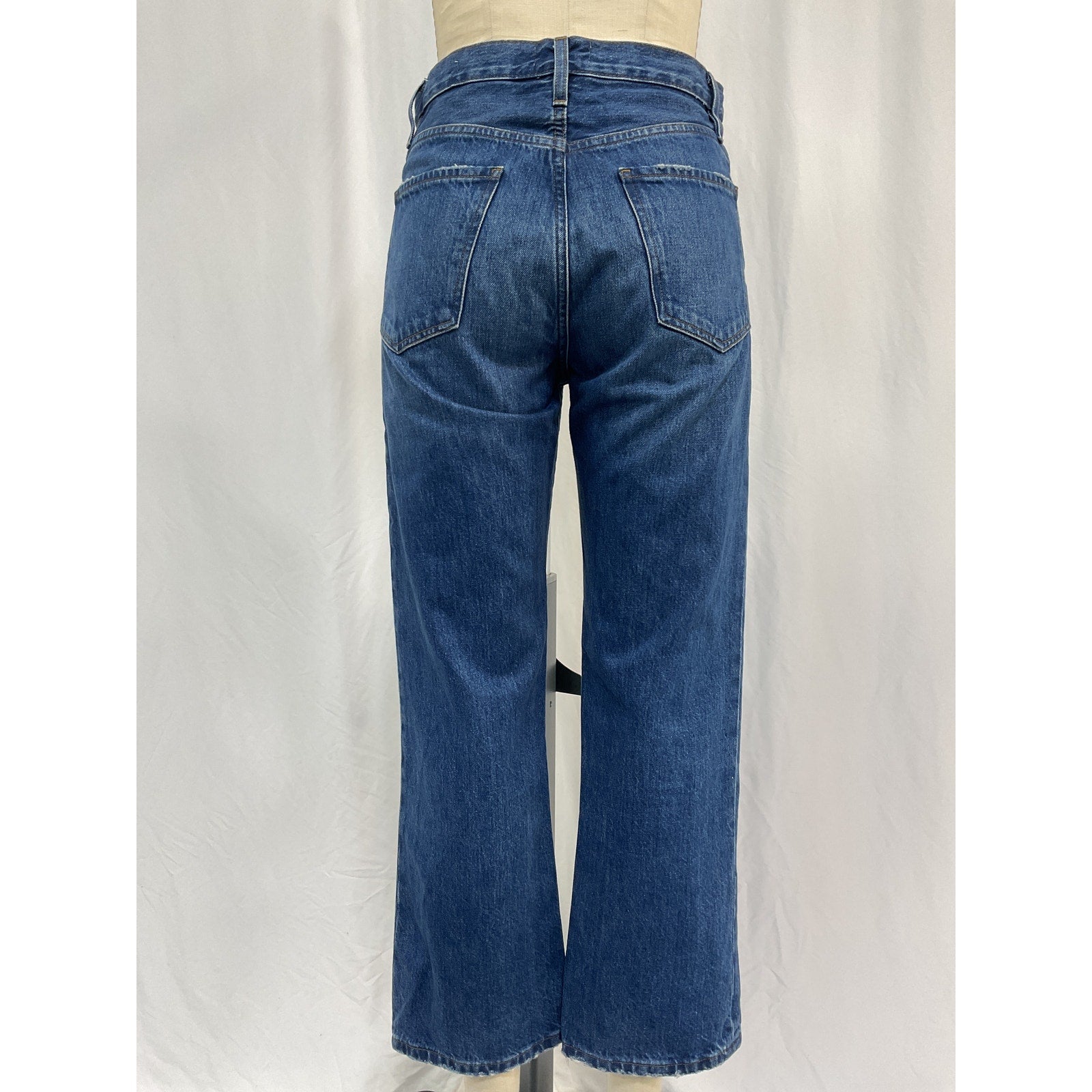 Frame 'Le' Blue Cotton Jane Crop Jean Size 26