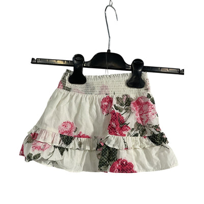 Loveshackfancy Floral Paradise Pink Juniper Skirt Size 2-3 Y