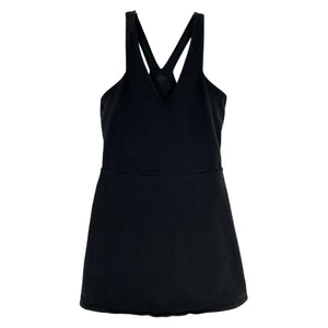 Alo Yoga Sleek Black Airbrush Real Racerback Dress Size M