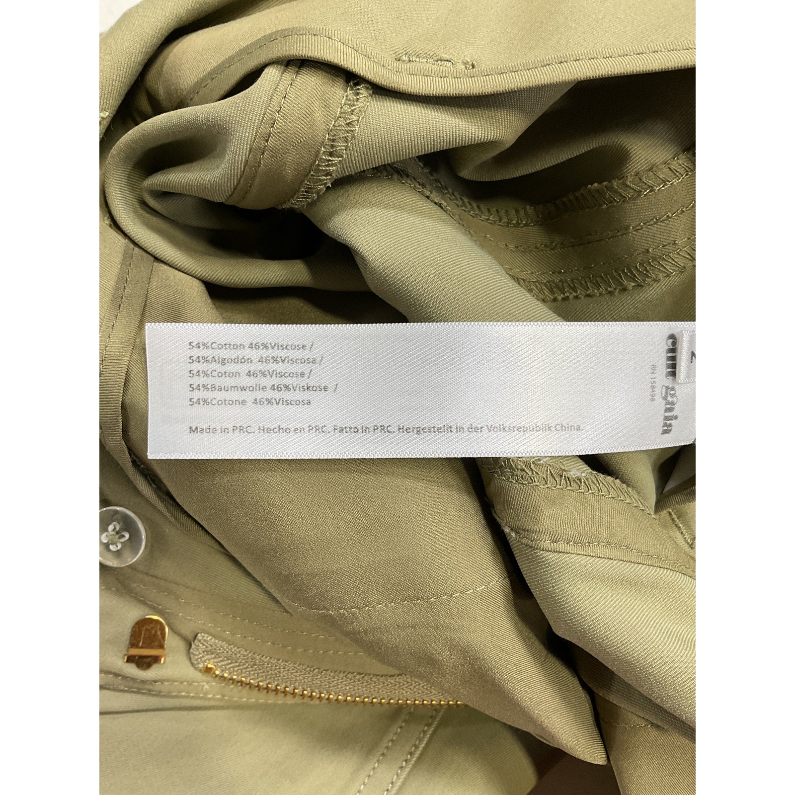 Cult Gaia 'Adrie' Green Cargo Pant Size 2