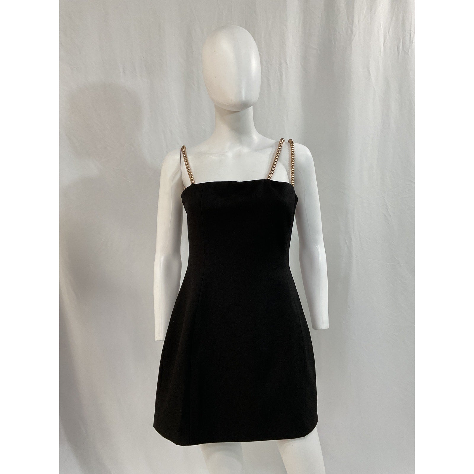 Atoir 'Zoei' Black Mini Crepe Dress Size M