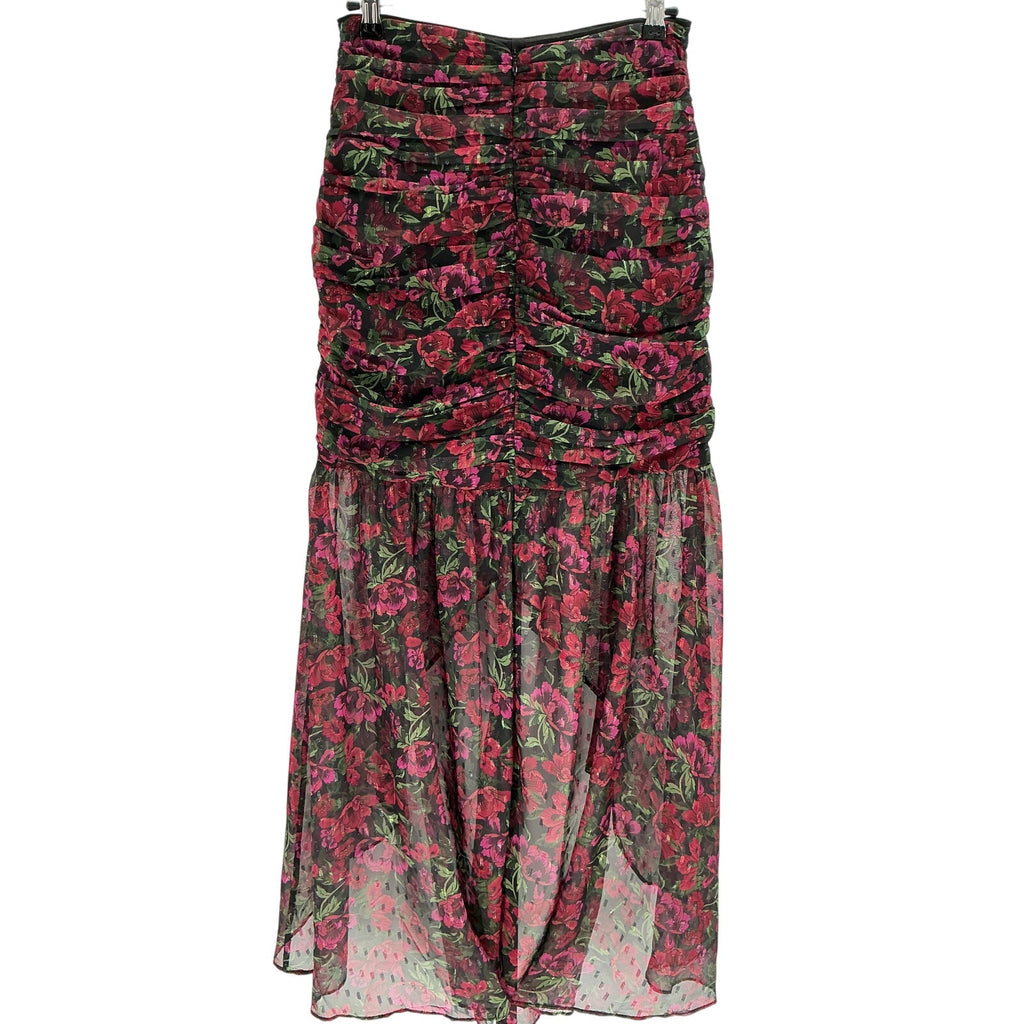 Majorelle 'Giana' Pink Polyester Maxi Skirt Size S