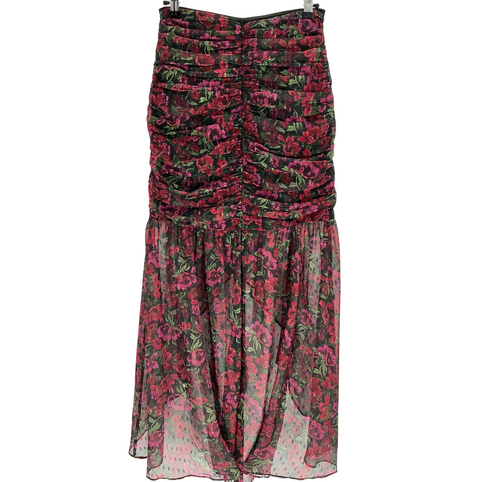 Majorelle 'Giana' Pink Polyester Maxi Skirt Size S