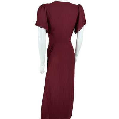 Reformation Elegant Plum Watkins Dress Size 6