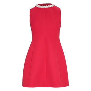 Hill House Home Embellished Red Parker Dress Size XXS