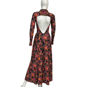 Commission Floral Multicolor Dean Maxi Dress Size 0