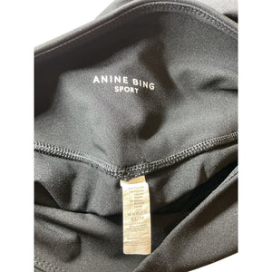Anine Bing Sleek Black Blake Leggings Size XS