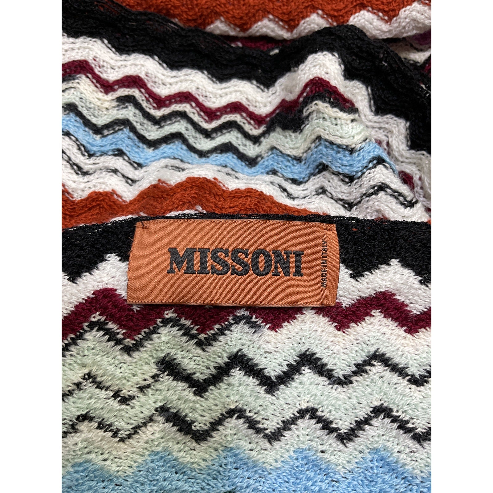 Missoni Pink Wool Scarf Size OS