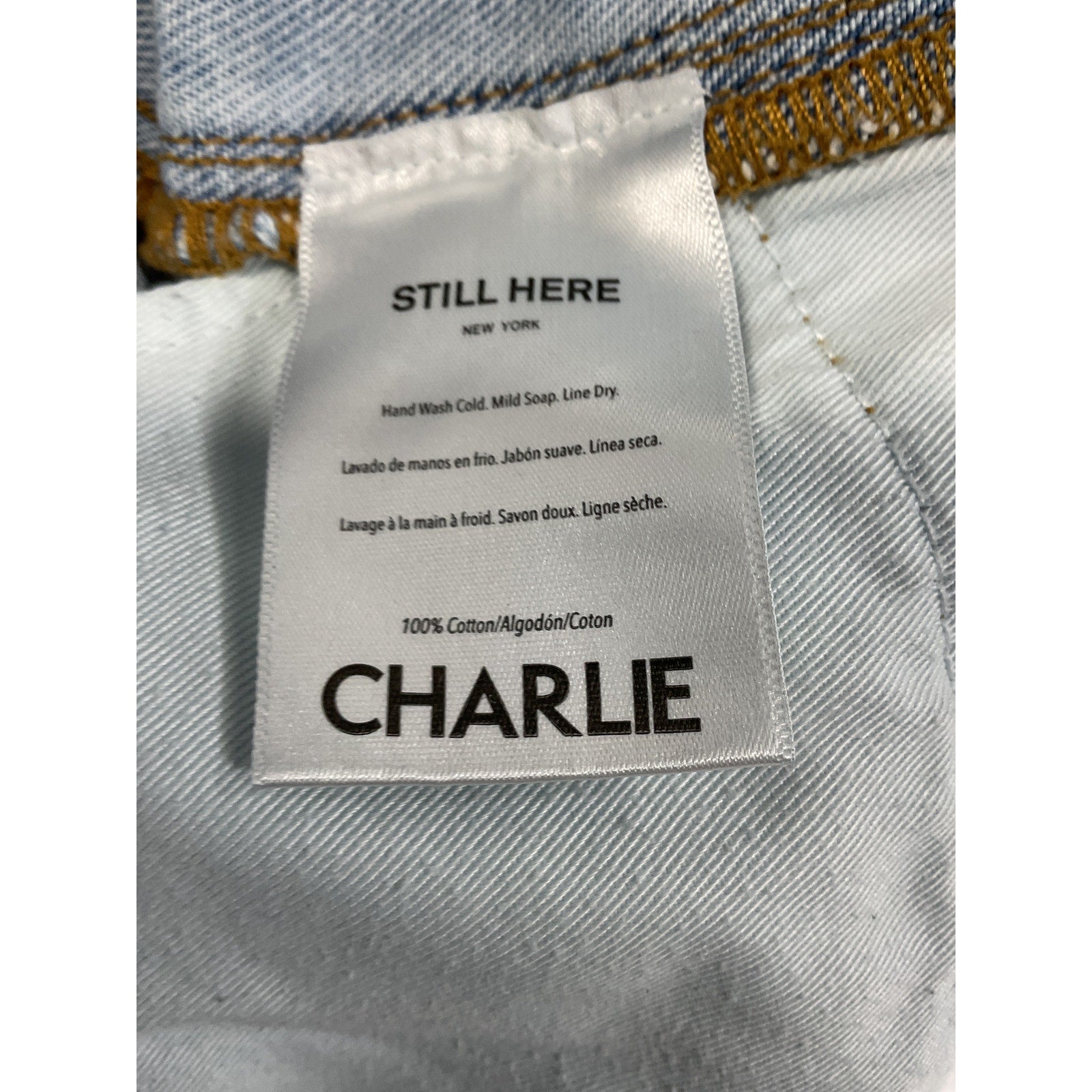 Still Here 'Charlie' Blue Denim Jean Size 26