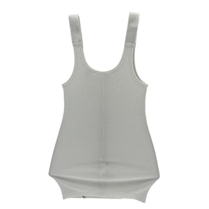Helmut Lang Ribbed White Strap Tank Top Size XS