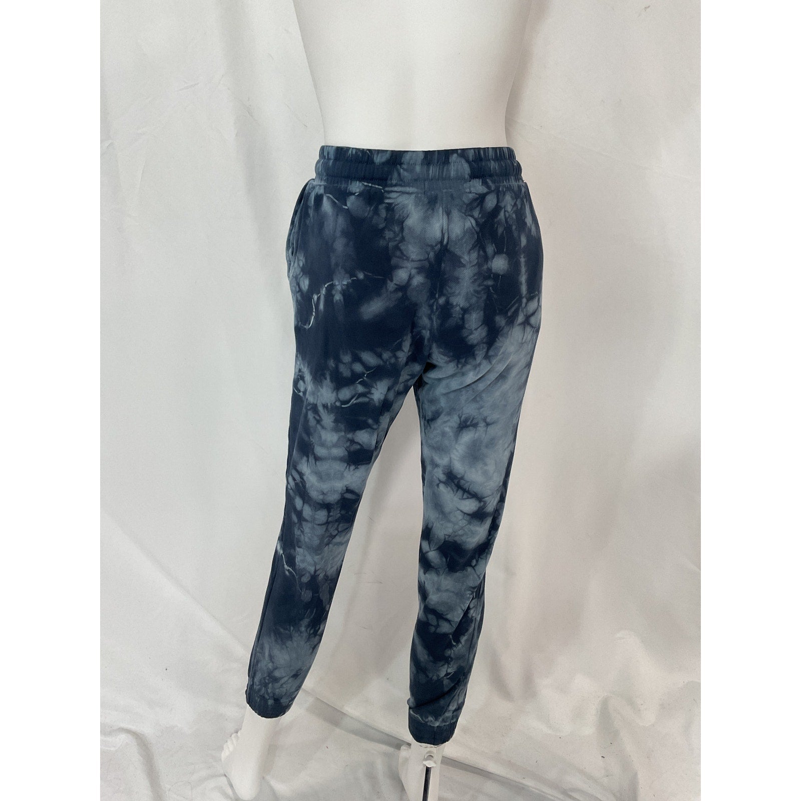 Simkhai 'Standard' Blue Cropped Cotton Tie-Dye Joggers Size XS