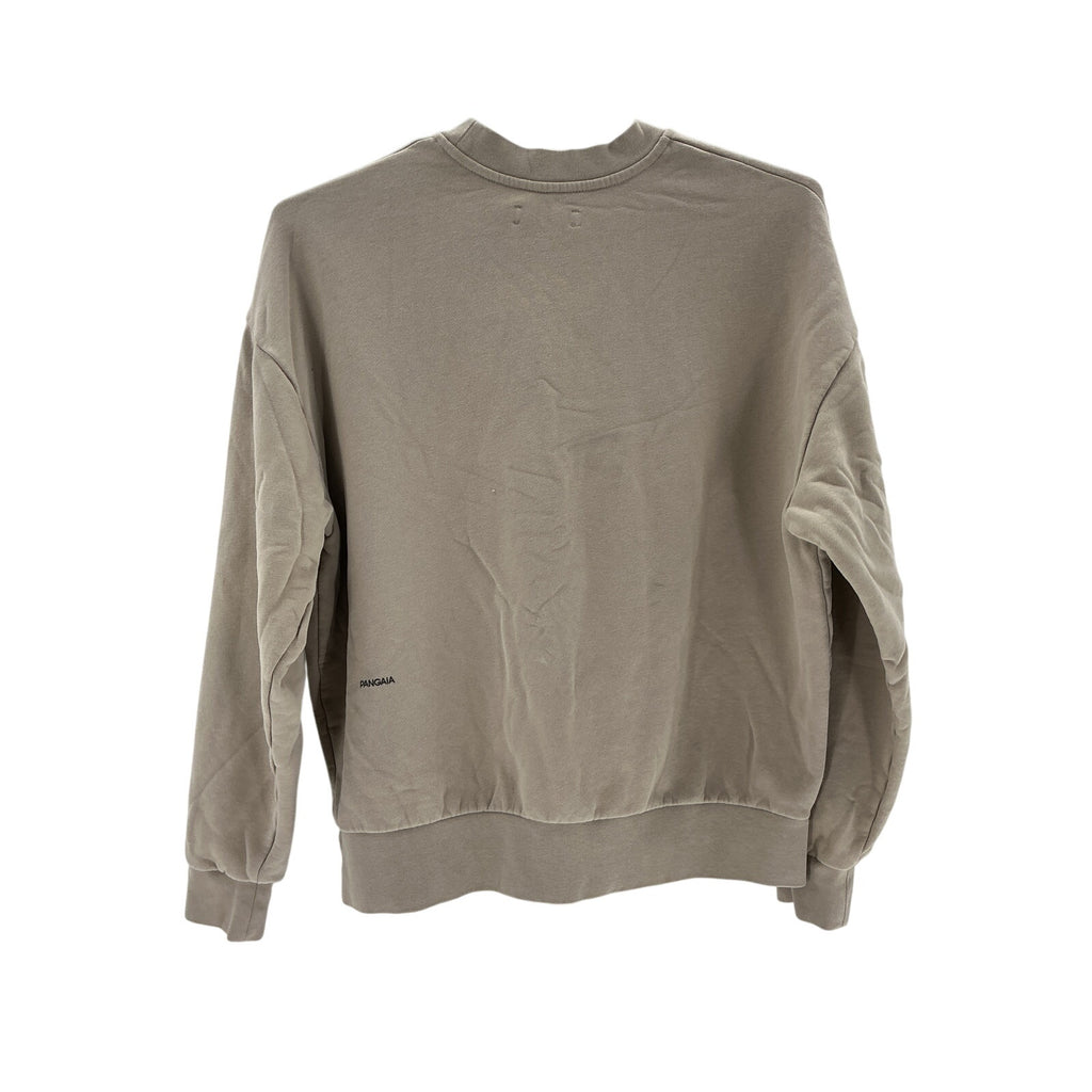 Pangaia '365' Tan Cotton Midweight Sweatshirt Size XS