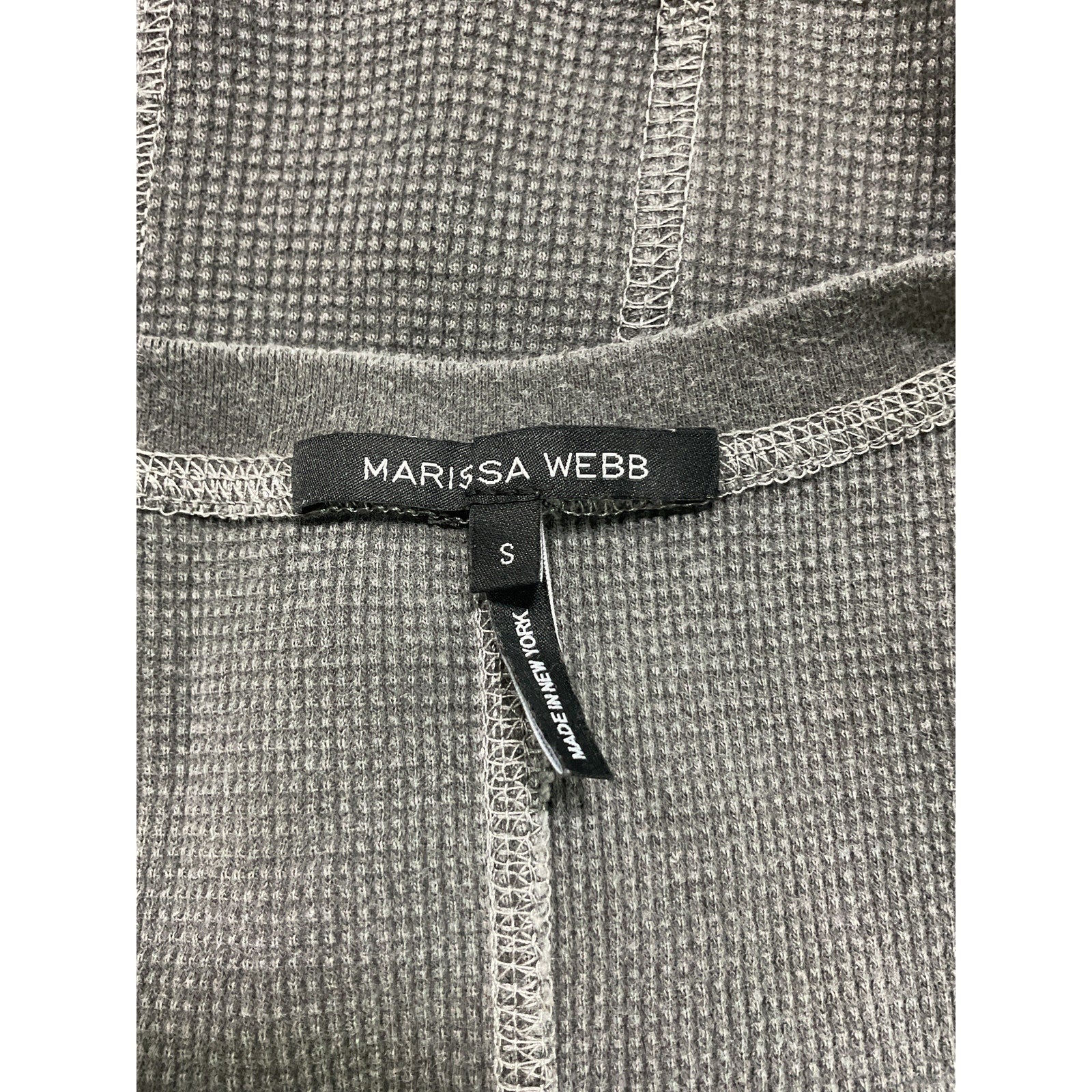 Marissa Webb 'Beau' Gray Cropped Tank Size S