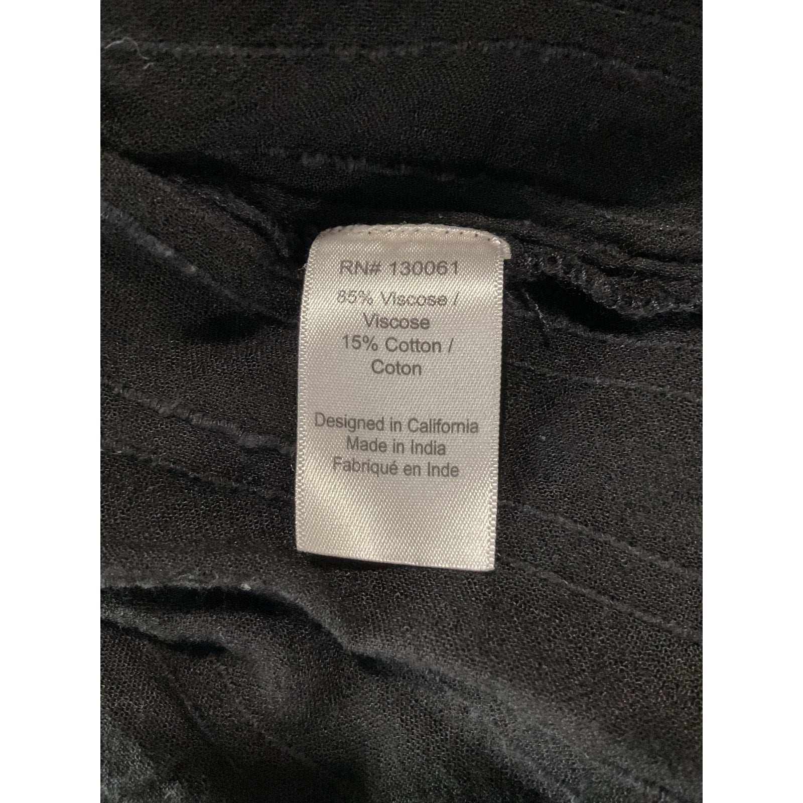 Lspace x Revolve 'Zuri' Black Viscose Dress Size M