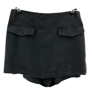 Reformation Chic Black Imogen Skort Size 6